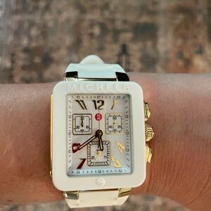 White Michele Jelly Watch